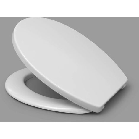 Haro WC-Sitz Pago 527651 weiss, Edelstahl Scharniere (1/2)