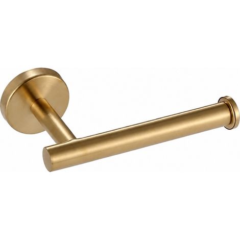 Ensemble porte-serviettes en acier inoxydable, accessoires de salle de bain dorés, porte-essuie-tout, 5 pièces (1/4)