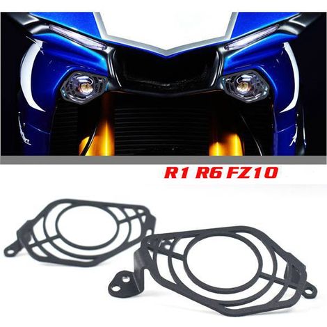 Decorative headlight guard, compatible with Yamaha R1 R1M R6 YZF1000 MT-10 FZ10 (1/5)