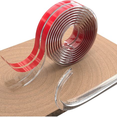 Protecteur De Coin De Table - Gel De Silice 10 mm x 5 m - Para Seguridad Infantil En Interiores - 1 Rollo (1/5)