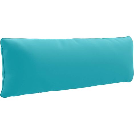 Cuscino per schienale PUTTEN 100% Poliestere Turchese vidaXL (1/5)