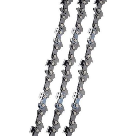 Catena per motosega a 52 maglie, 3 catene per motosega da 35 cm, 3/8"LP 1,1 mm, basso contraccolpo, compatibile con Bosch AKE 35 S AKE 35-19 S, Einhell, Husqvarna, Makita, Dolmar, Oregon e (1/5)