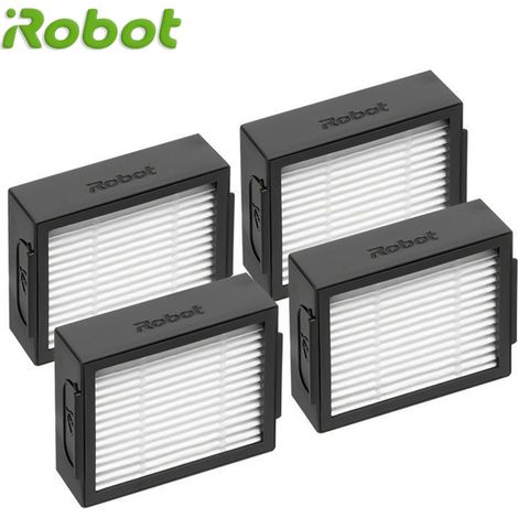 Compatible avec les filtres Roomba i7, E5, E6 et 800 pour les aspirateurs robots iRobot. (1/4)