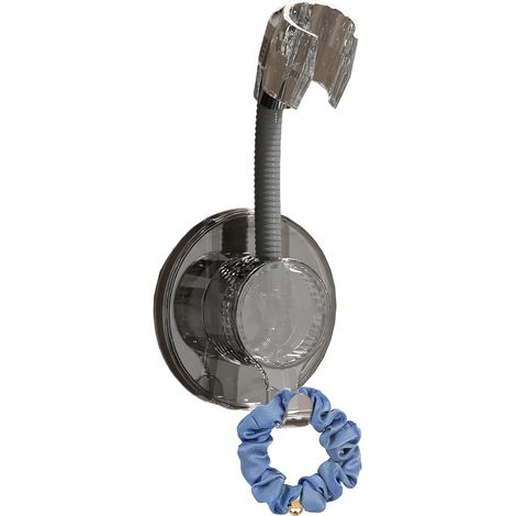 Porte-Douchette Support adhésif puissant ergonomique et réglable Fixation murale sans perçage pour pommeau de douche Pour maison, hôtel, salle de bain - Sans perçage (1/5)