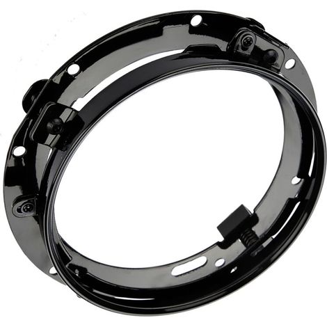 Supporto da Montaggio a Cerchio 7 Pollici per Jeep Wrangler (Nero) (1/3)