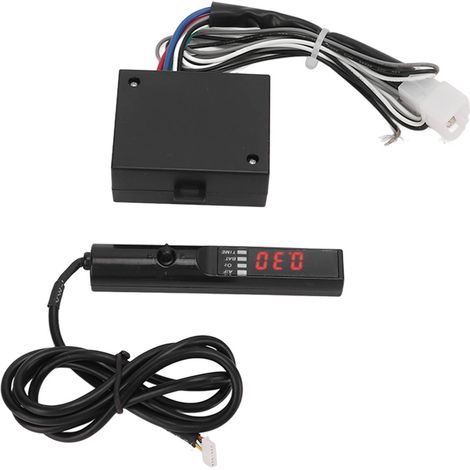 Minuteur Turbo Auto 12V Temporisateur Extinction Moteur Démarrage Retardé avec Écran LED Digital Voiture Feu Rouge (1/5)