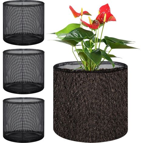 Lot de 4 paniers pour de Bassin - en Maille Respirante - pour Plantation de Bassin - pour l'intérieur et Le Balcon (1/5)