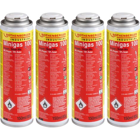 ROTHENBERGER Industrial 4x Minigas 100 150 ml - 1500003891