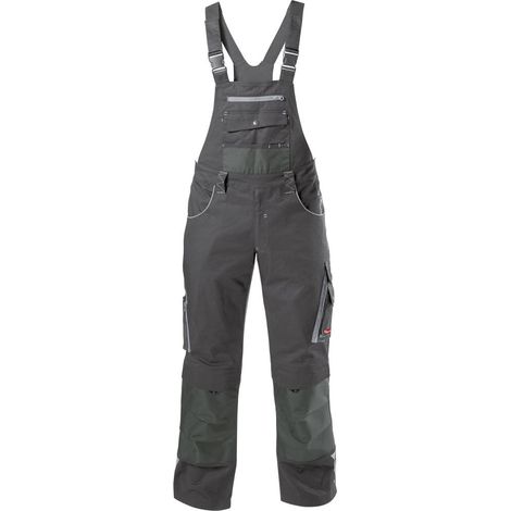 Fortis Latzhose Herren PERFORMANCE 24 Gr. 56 dunkelgrau/hellgrau (1/5)