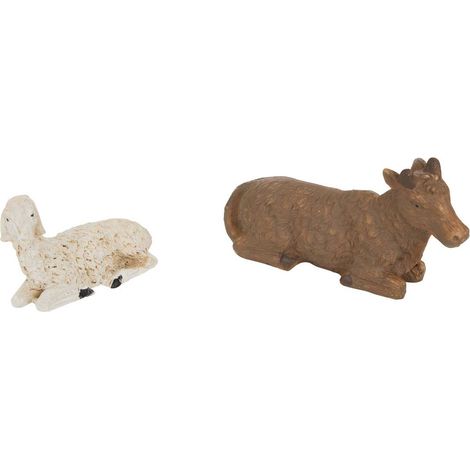 Santon per culla natalizia h.20cm in resina assortita - Atmosphera créateur d'intérieur