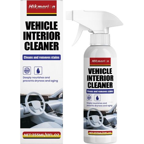 Nettoyant intérieur de voiture, rénovation et entretien des sièges, soin nettoyant et lustrant quotidien – 355 ml (1/5)