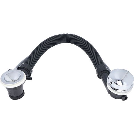 Raccord de vidage SPA avec trop-plein intégré, bonde de vidange pour baignoire à remous, système d'évacuation invisible pour baignoire hydromassage (1/5)