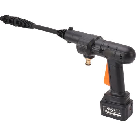 Nettoyeur haute pression sans fil à batterie, pistolet à pression portable pour le lavage et l'arrosage de voitures, prise UE 100-240 V (1/5)
