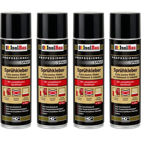 IsolBau Polster-Sprühkleber 4 x 500 ml (1/5)