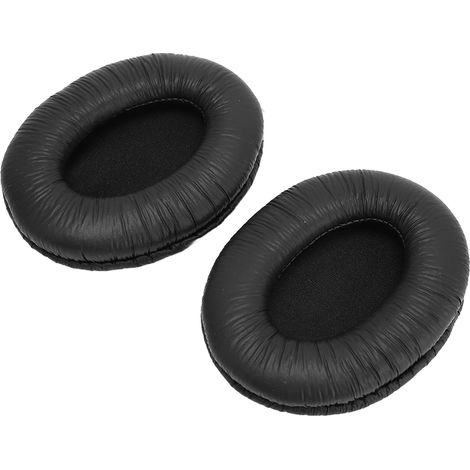 Coussinets d'oreille de rechange en cuir pour casque audio confortable avec basses renforcées, pièces de rechange pour casques MDR NC60, MDR D333, DR et BT50 (1/5)