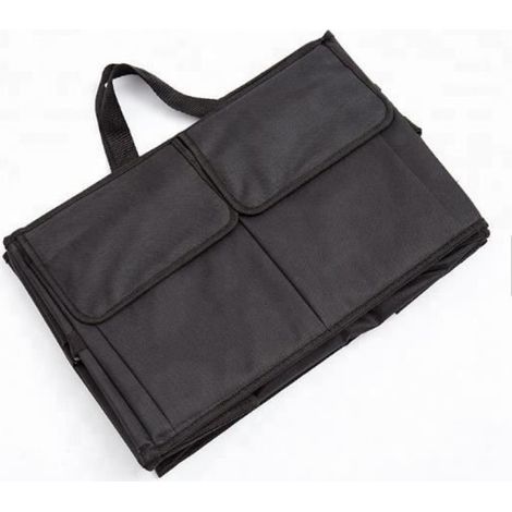 Sac de Rangement Voiture Imperméable, Boîte de Rangement de Voiture Pliable Durable Bac De Rangement Outils (1/4)