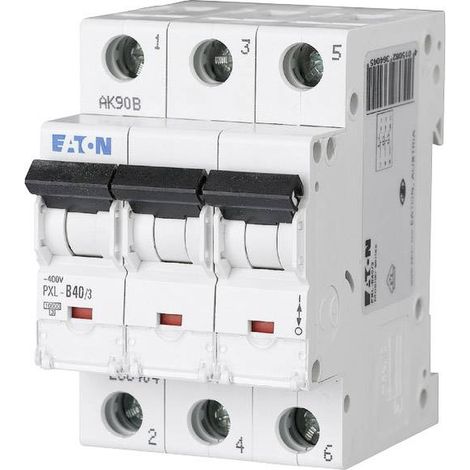 Eaton Disjoncteur (MCB), 40 A, 3p, caractéristique : B, 236404