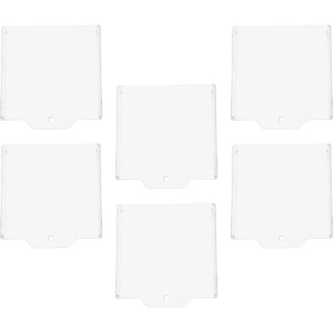 Couvercle de Protection Alarme Incendie - Cache Transparent Déclencheur Manuel ABS, Protection Bouton d'urgence Anti-Déclenchement pour Entrepôt et Bâtiment (1/5)