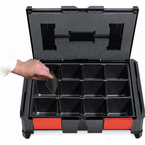 Séparateurs de 3 à 12 divisions pour les coffrets BoxOnBox - BOXBL312 - Alsafix