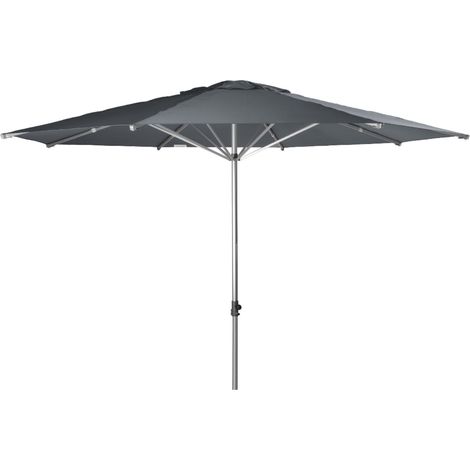 Doppler Sonnenschirm/ Ampelschirm "Alu Expert Teleskop" 300 x 220 cm, hellgrau, ohne Volant, Bezug aus 100% Polyester, Gestell aus Aluminium,  17,1 kg (1/5)