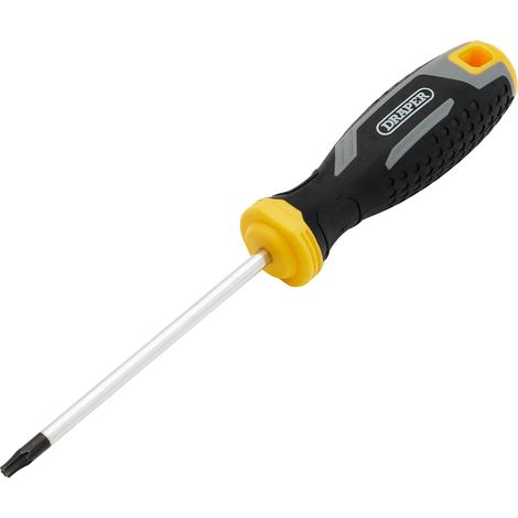 Draper 13410 Draper TX-STAR Tamperproof Soft Grip Screwdriver, T20H x 100mm
