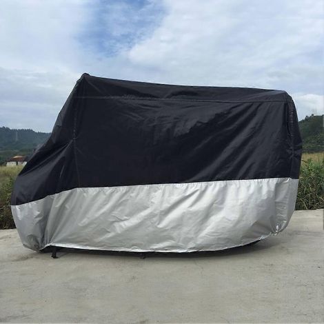 Housse pour moto, cyclomoteur et scooter, respirante, anti-poussière, imperméable et résistante aux UV, taille XXL (1/5)
