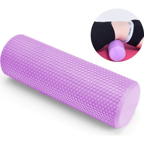 1 Rouleau de massage en mousse, haute densité, EVA, 45x15 cm, pour yoga et kinésithérapie (1/5)