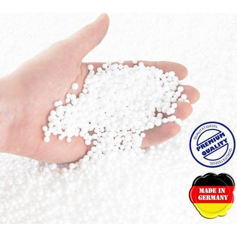 Billes de polystyrène expansé (EPS) pour le remplissage de poufs - qualité supérieure - disponibles de 10 litres à 430 litres inclus - 100 L (1/3)