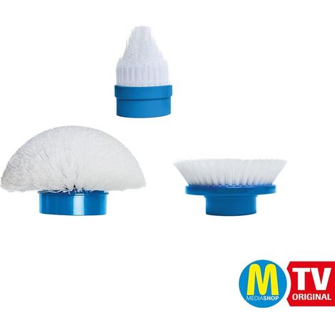 Cepillos de repuesto Hurricane Spin Scrubber (paquete de 3) para limpieza y fregado  El original