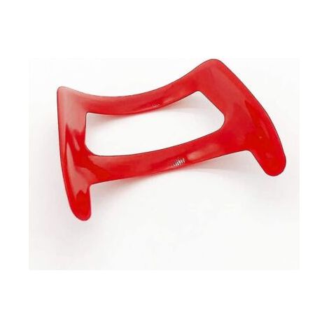 Kit de rasage et de coupe pour hommes, convient à tous les guides d'auto-coupe, accessoires de coiffure (1 pièce, rouge) (1/3)