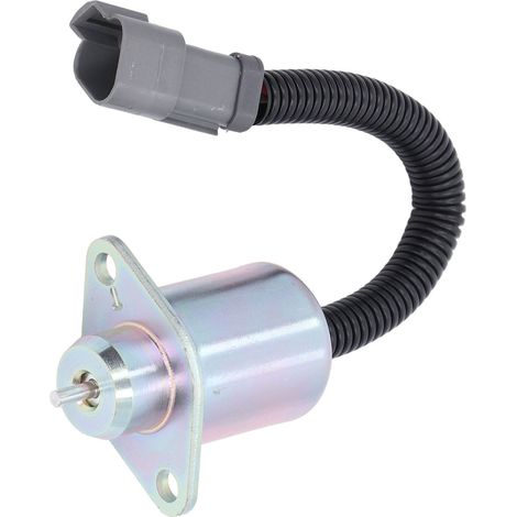 Solenoïde d'arrêt carburant 2848A278, vanne stop compatible Perkins CAT 216 226 236 246, moteur UB704 (1/5)