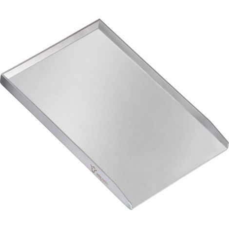 Piastra per grigliare in acciaio inox BBQ-Toro, 30 x 45 cm, plancha BBQ smaltata, padella per grigliare, vassoio per grigliare