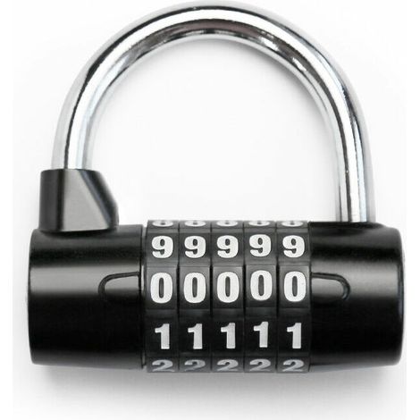 VURAHOME - Cadenas à Code Cadenas à Combinaison étanche et Antirouille Serrure pour Familles, Ecoles,Entreprises,Casiers et Autres Lieux (1/3)