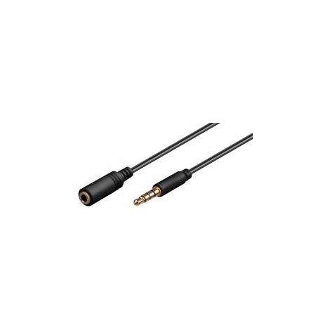MicroConnect 3,5-mm-Miniklinken-Verlängerungskabel (dünn) (1/3)