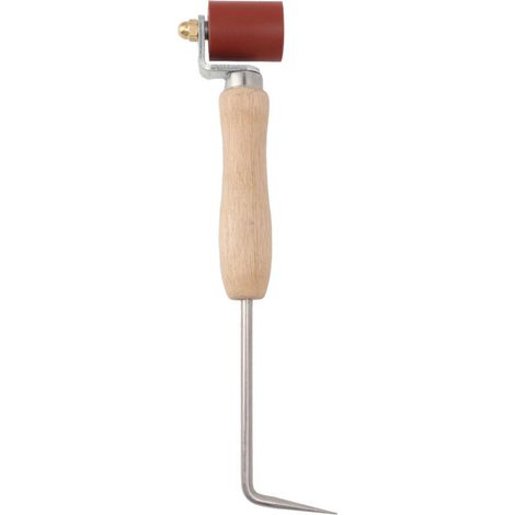 Rodillo de costura de silicona flexible, resistente al calor y multiusos de 40 mm – para membranas y pruebas de soldadura