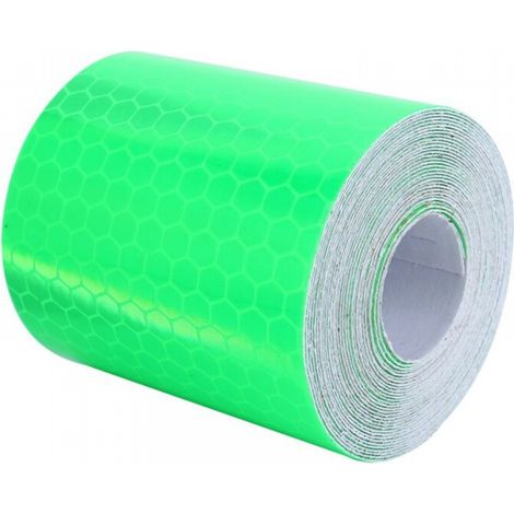 300cm Fluorescence Warning Tape Roll Autocollant mural de voiture réfléchissant Ruban de marquage de sécurité auto-adhésif (1/5)
