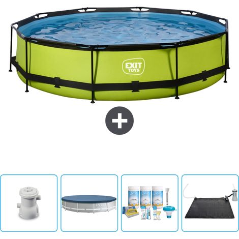 Exit Pool Rund - 360x76 cm - 5-teilig SCB18 (1/4)