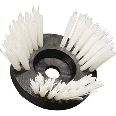 Brosse pour débroussailleuse SIT 0298 - En nylon 0,15mm - Ø170mm - Alésage 25,4mm - Avec adaptateur acier 20mm (1/6)