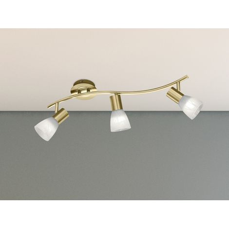 Modischer 18W LED Spot Strahler Küche Messing matt Licht Lampe TRIO 871010308 (1/5)