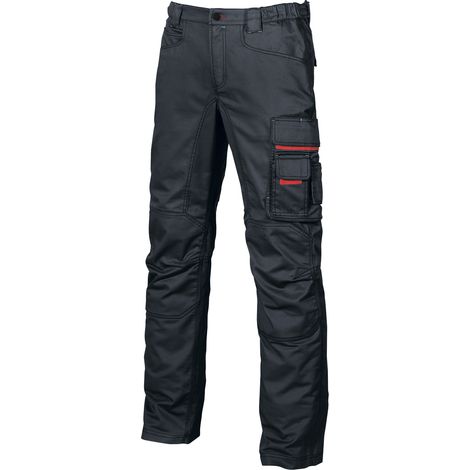 Pantaloni da lavoro felpati UPower Grin - 46 (EU) - Blu (1/4)