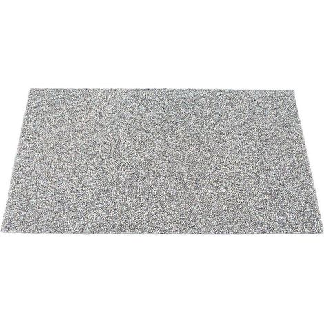 Set de table en strass argenté pailleté AB, accessoire photo (1/5)