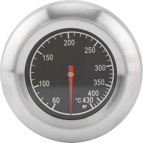 Jauge de température de gril de fumeur de barbecue de thermomètre de BBQ d'acier inoxydable de 60430℃ (1/5)
