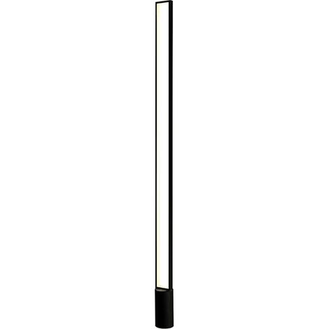 LAMPARA DE PIE LED 30W 3000K NEGRA