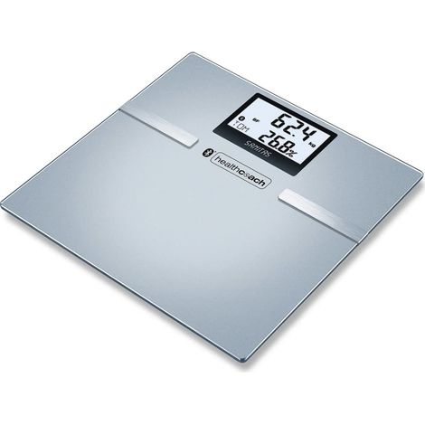 Sanitas SBF 70 Bilancia per l'analisi corporea 748.38 digitale Portata max.=180 kg Grigio (1/2)
