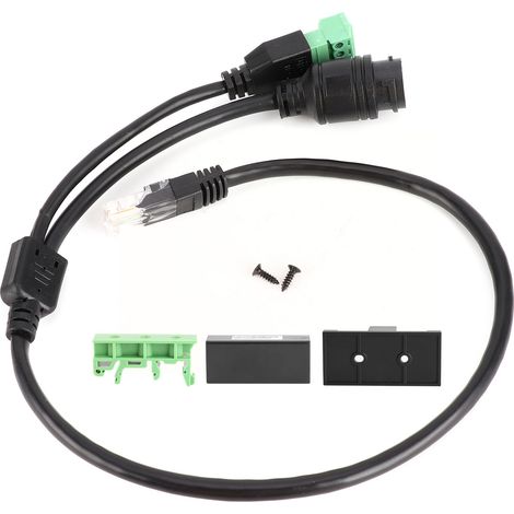 Serveur de port série RS485 vers Ethernet, module d'interface de transmission de données 5-36V, convertisseur réseau industriel, communication fiable. (1/5)