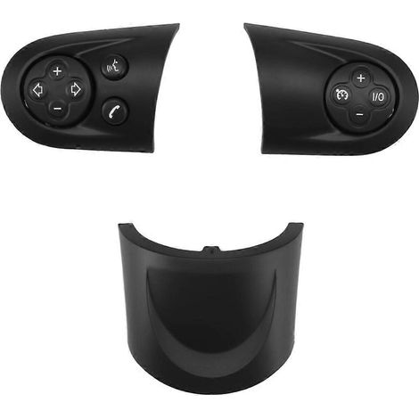 Embellecedor del botón del interruptor multifunción del volante para coches R55 R56 R57 R58 R59 R60 R61 (1/5)