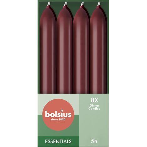 BOLSIUS Tafelkerzen 8er Pack