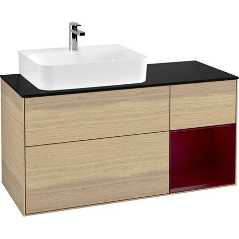 Villeroy & Boch F152HBPC Meuble sous-lavabo Finion F15