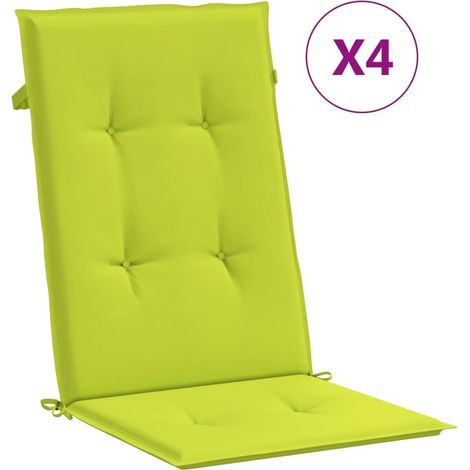 Maison Exclusive - Gartenstuhlauflagen für Hochlehner 4 Stk. Knal