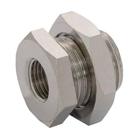 Norgren Raccordo diritto 160290048 Filettatura interna 1/2 Filetto esterno: M28 x 1.5 1 pz.